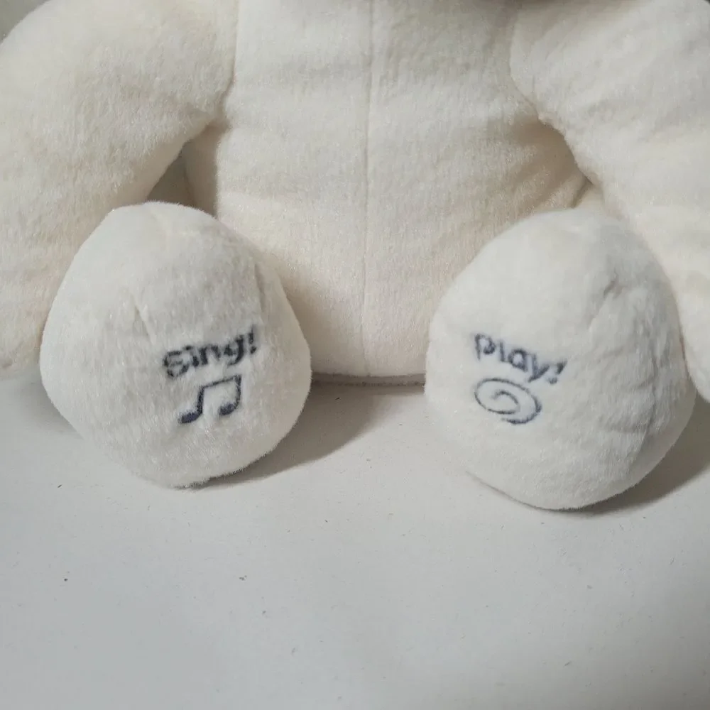 Baby Gund Flora the Bunny‎ Rabbit Musical Singing Animated Plush Toy 12